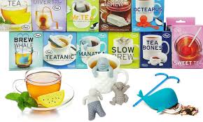 Tea infusers, tea makers, tea, drink tea, ways to make tea. Coffee Tea Espresso Makers Fred Friends Manatea Silicone Tea Infuser Startupacademy Md