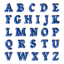 From the a to the z in spanish. Blue Floral Ornate Isolated Letters Spanish Style Alphabet Royalty Free Cliparts Vectors And Stock Illustration Image 89749501