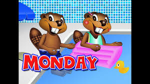 The activity can be used by cutting the days and pasting them on the chart. Days Of The Week Teach Weekday Names Monday Tuesday Esl Kindergarten Baby Learning Songs Youtube
