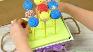 How To Make A Cake Pop Holder 9 Steps With Pictures Wikihow