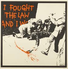 Buy Banksy I Fought The Law | Meaning & History | Andipa Editions