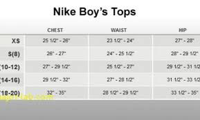 49 Circumstantial Nike Kids Sizing Chart