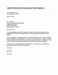 Job Offer Proposal Lovely 40 Professional Job Fer Acceptance Letter Email In 2020 Offer And Acceptance Letter Template Word Acceptance Letter