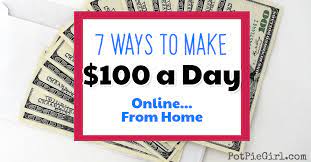 Join vipkid and get paid to teach english online. How To Make 100 Dollars A Day Online From Home Potpiegirl Com