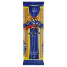 Product Photo: Allegra Spaghetti Macaroni 1lb
