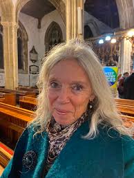 Stalls outside church at Cheriton Fitzpaine