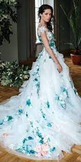 27 Ultra Pretty Floral Wedding Dresses For Brides Wedding Dresses Unique Wedding Dresses With Flowers Floral Wedding Dress