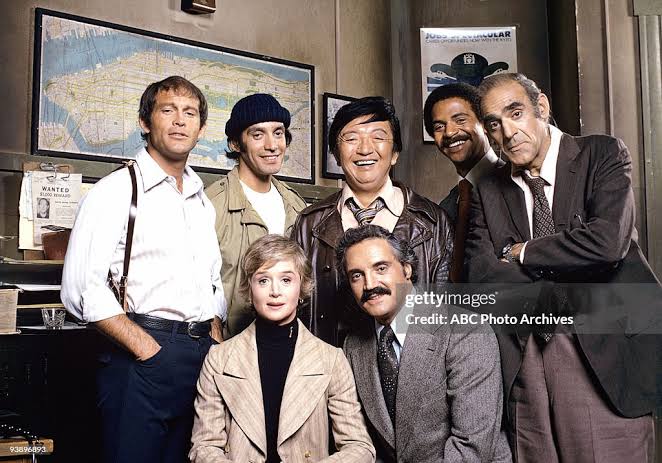 MILLER - cast gallery - 1/23/75, "Barney Miller" sprung from a pilot...  News Photo - Getty Images