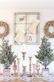 Don't want to make your own? Farmhouse Christmas Decor Ideas Focused Around Simplicity