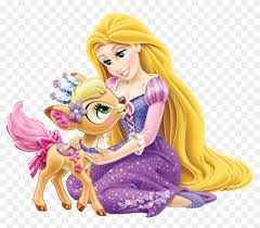 Gambar kartun princess rapunzel : Disney Princess Rapunzel With Little Deer Transparent Princess Easter Clip Art Hd Png Download 2973x2424 2864 Pngfind