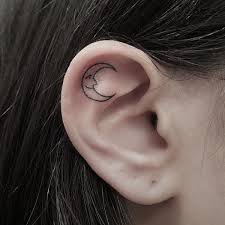 Inner Ears Tattoo Models Kulak Ici Dovme Modelleri Dovme Piercing Karizmatik Dovmeler