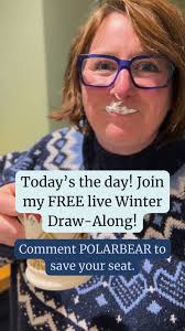 My drawing space is all set up with freshly sharpened pencils, and I can't  help but smile thinking about the beautiful artwork we're going to create  together in just a few hours. 🐻‍❄️⁠, ⁠, Whether ...