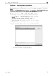 The information on the disk is searched for, and then the list of the software supported by this machine. Konica Minolta Bizhub 36 Driver And Firmware Downloads
