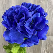 4.5 out of 5 stars. Artificial Stemmed Flowers Dark Blue Elsa Hydrangea