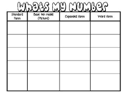 Place Value Table With Images Math Place Value