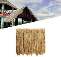 Amazon.com : Realistic Synthetic Thatch Roofing, Fireproof ...
