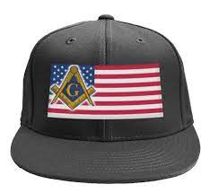 Freemason Usa Flag Classic Snapback Hat Hats Freemason Snapback Hats
