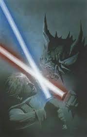 Cade Skywalker Vs Darth Krayt Star Wars Legacy Star Wars Villains Star Wars Sith