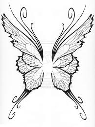 This drawing is simple and neat, making it visually pleasurable. Blog Pendidikan Anime Fairy Wings Drawing