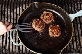 Why You Should Grill Your Burgers In A Cast Iron Skillet Camp Cooking Recipes How To Cook Burgers Cast Iron Skillet Burgers