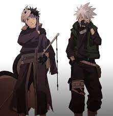 Pin By Townspersonc On Anime Heros And Villains Kakashi And Obito Naruto Uzumaki Anime Naruto