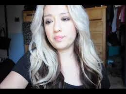 One of the most preferred combinations of hair color is blonde at the top with brown underneath. My Two Toned Hair Youtube