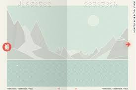 Norway S Cool New Passport Has A Stylish Secret Norse Design Graphic Design Inspiration Layout Graphic Design Print