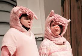Three little pigs leave their home to live in the woods by themselves. Https Www Newsandsentinel Com News Community News 2021 05 Blennerhassett Middle School Presents Shrek The Musical Jr