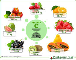 how much vitamin c is there actually in rosehips rosehip farm