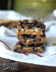 Blizzard Bars Cookies And Cups Cookie Bar Recipes Dessert Recipes Desserts