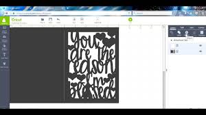 Paper crafting is a great way to test the waters with crafting. Making A Card In Cricut Design Space Cds Youtube