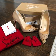 Maybe you would like to learn more about one of these? Christian Louboutin Shoes Christian Louboutin Gold Studded Heels Poshmark