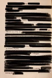 Tay zonday reads the robert frost poem stopping by woods on a snowy evening. Blackout Poetry And More Dr Bookworm