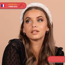 Serre-tête tissé avec cristaux Stéphanie