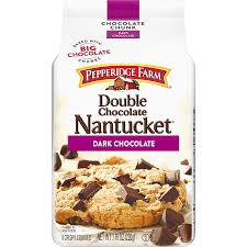 Save when you order pepperidge farm farmhouse thin & crispy dark chocolate chip cookies and thousands of other foods from giant online. Amazon Com Pepperidge Farm Nantucket Crispy Double Dark Chocolate Chunk Cookies 7 75 Oz Bag Grocery Gourmet Food