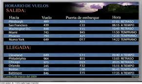 A Que Hora Esta Programada La Llegada Del Vuelo A La Puerta D23 De Chicago Brainly Com