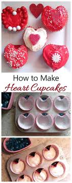 Heart Shaped Cupcakes Are Easy To Make With This Trick Valentine Day Cupcakes My Best Recipe Cupcakes