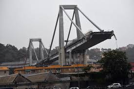 A section of the morandi bridge in the city of genoa collapsed on tuesday, sending at least 30 cars plunging hundreds of feet to the ground. Morandi Bridge Collapse Triggers Calls For Investment In Infrastructure New Europe