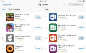 microsoft office apps top app store charts one day after