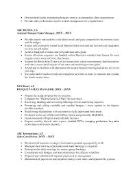 25+ examples and writing tips. Best Banquet Sales Manager Resume Sample Banquet Manager Resume Examples Resume Samples Projects Download Now