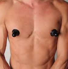 665 Leather Neoprene and Fetish Clothing: Super Silicone Nipple Suckers  with Travel Case (Large)