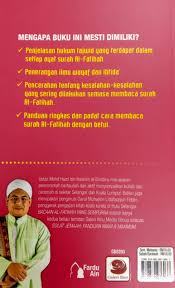 Bab ini mempunyai peranan penting dalam solat islam. Bacaan Al Fatihah Yang Sempurna Ustaz Mohd Hazri Galeri Ilmu Shopee Malaysia