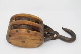 Double Wooden Pulley Antique Wood Pulley Vintage Pulley Old Barn Pulley Wood Iron Pulley Wooden Pulley Upcycled How To Antique Wood Upcycle Decor Wooden