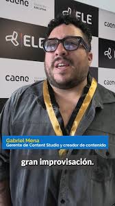 Gabriel Mena @elcholomenavb , gerente de Content Studio y creador de  contenido estuvo presente en el 10mo Encuentro de Líderes Empresariales  #ELE 24. Más información en peru21.pe @ele.caene ...