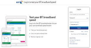 Test Your Bt Broadband Speed Tech Bar Chart Diagram Chart