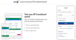 test your bt broadband speed tech bar chart diagram chart