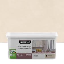 Peinture A Effet Sable Precieux Luxens Blanc Ivoire 6 2 L Peinture Effet Sable Peinture A Effet Blanc Ivoire