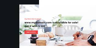Soune Domain For Sale Template By Khaitawngkhai Soune Isan Elegant Creative And Modern Selling Marketing Templates Free Marketing Template Website Template