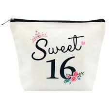 16th birthday present ideas for daughter meetingpuzzle 10. Buy Sweet 16 Gifts For Girls 16th Birthday Gifts Ideas 16 Year Old Girls Sweet Sixteen Gifts For Teen Girls Cute Makeup Bag Online At Low Prices In India Amazon In