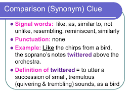 Definition of the english word 'reminiscent', american and british pronunciation, transcription, examples. Using Context Clues To Predict The Meanings Of Unfamiliar Words Ppt Download
